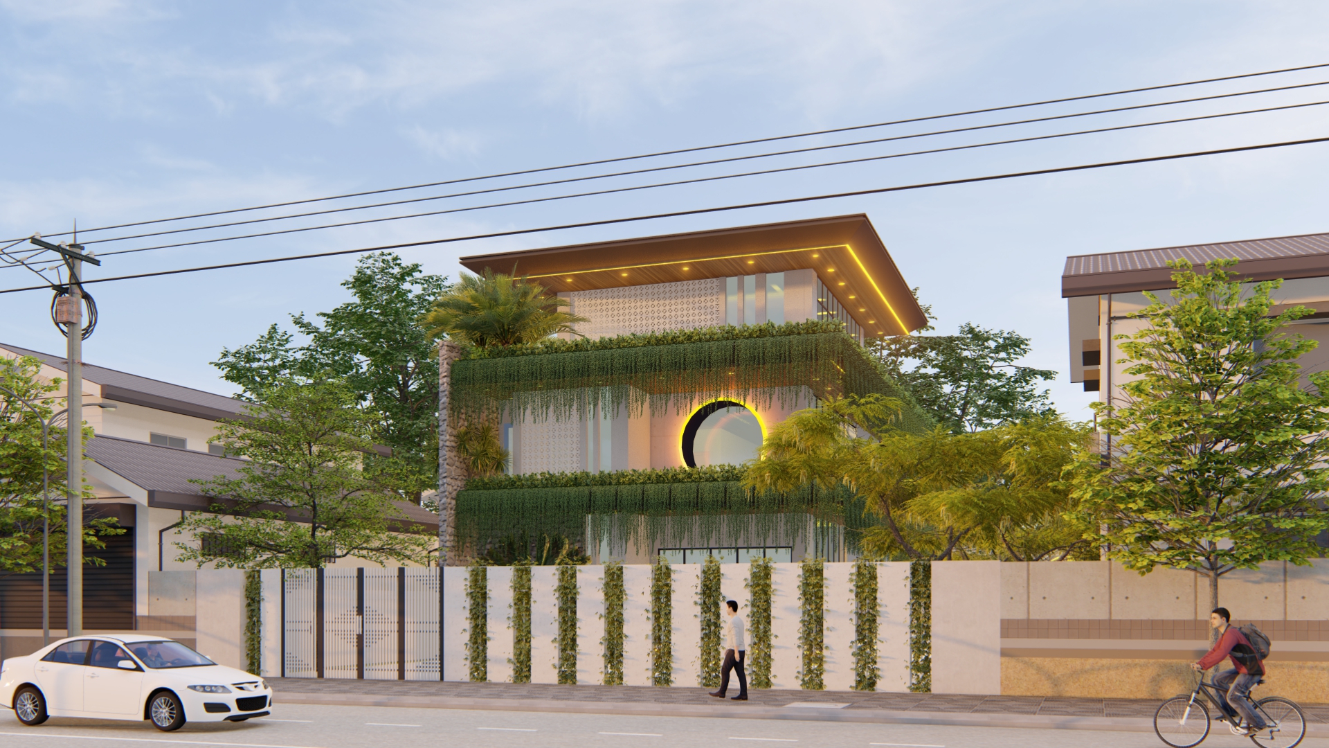 Biệt thự hiện đại